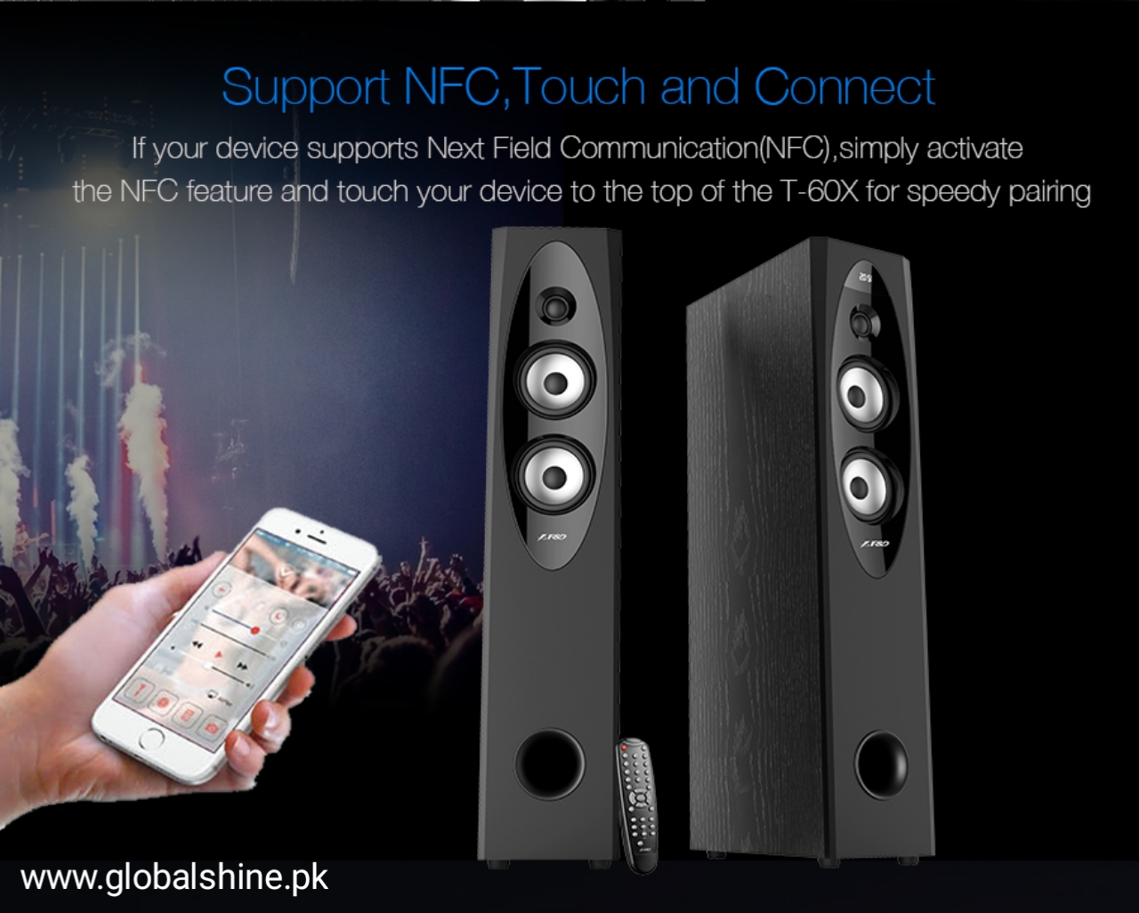 F&d fashion t60x speakers