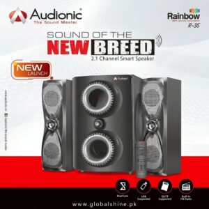 Audionic Rainbow R35 Bluetooth Speaker front view